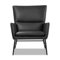 modern leather chair portland
