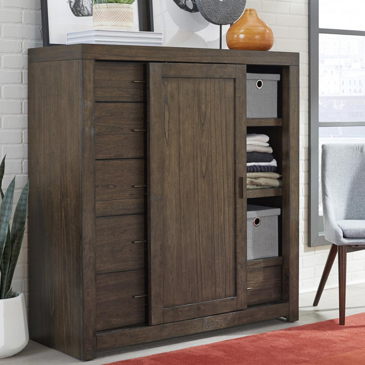 Modern Loft Sliding Door Chest