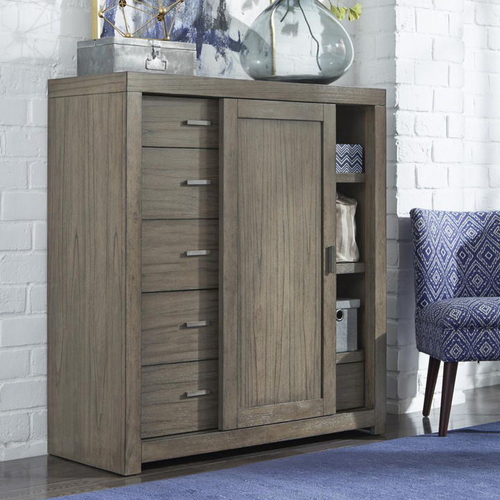 Modern Loft Sliding Door Chest