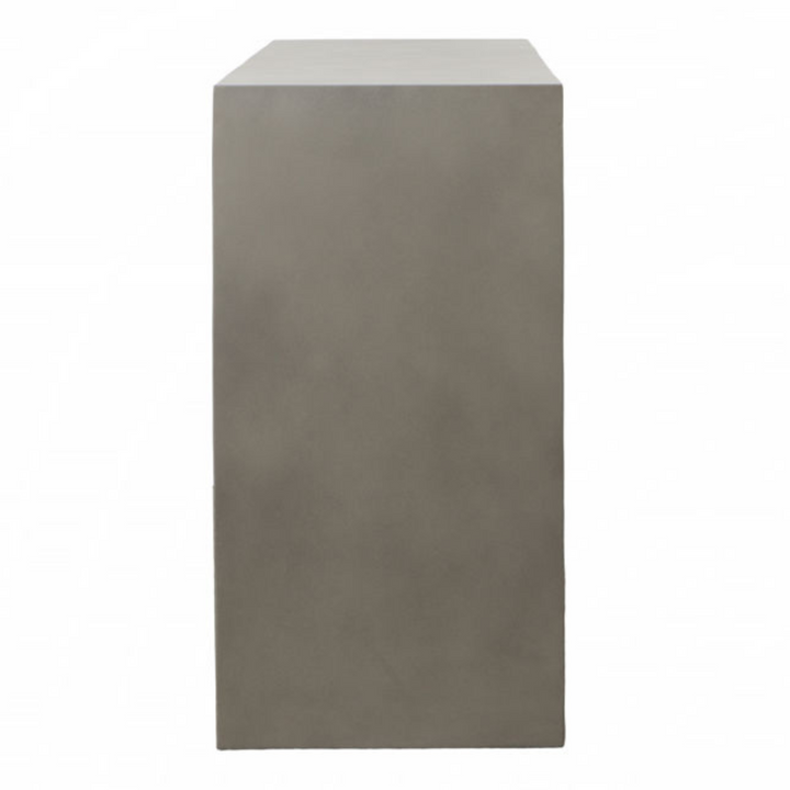 modern outdoor console table