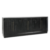 modern sideboard black wood