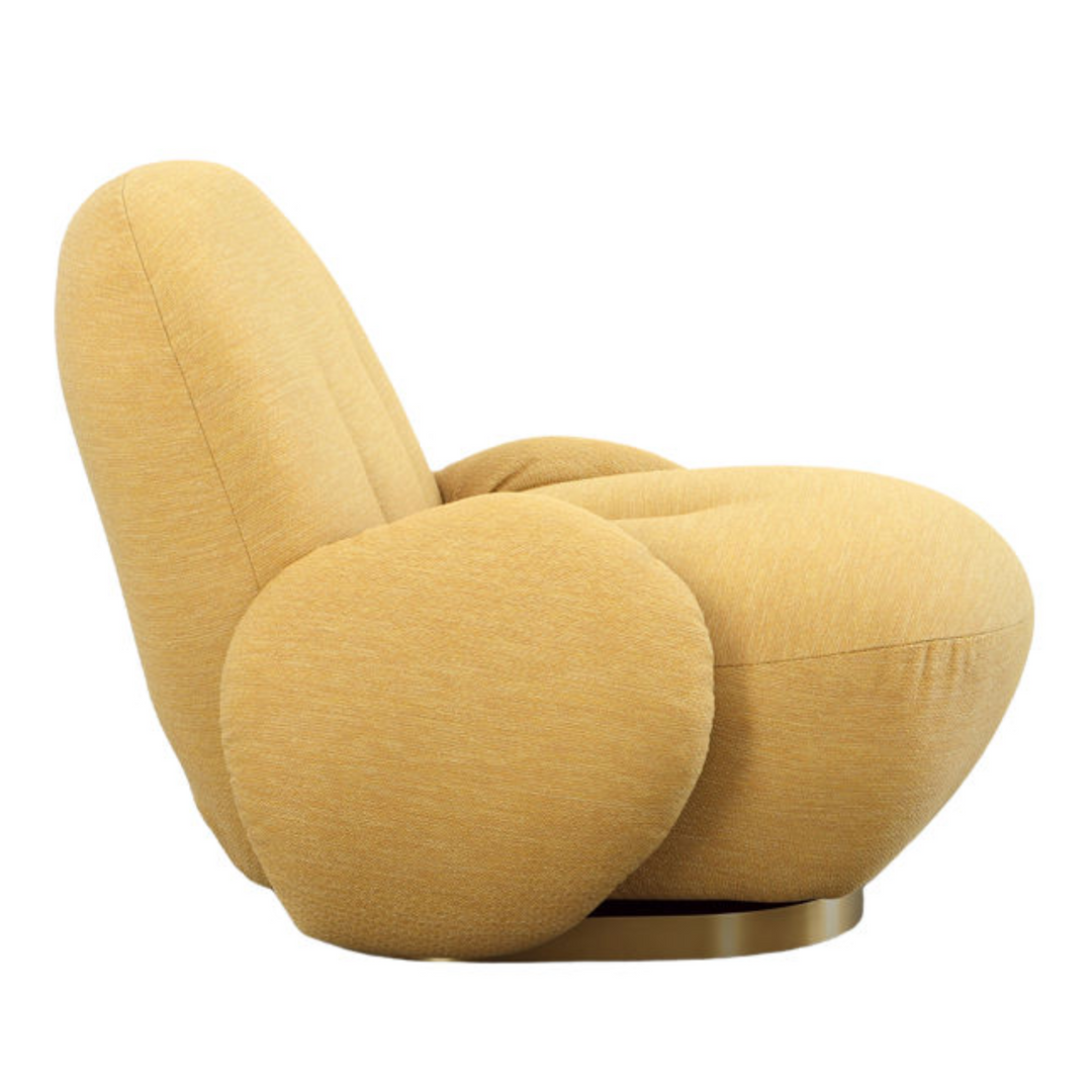 mustard yellow accent chair