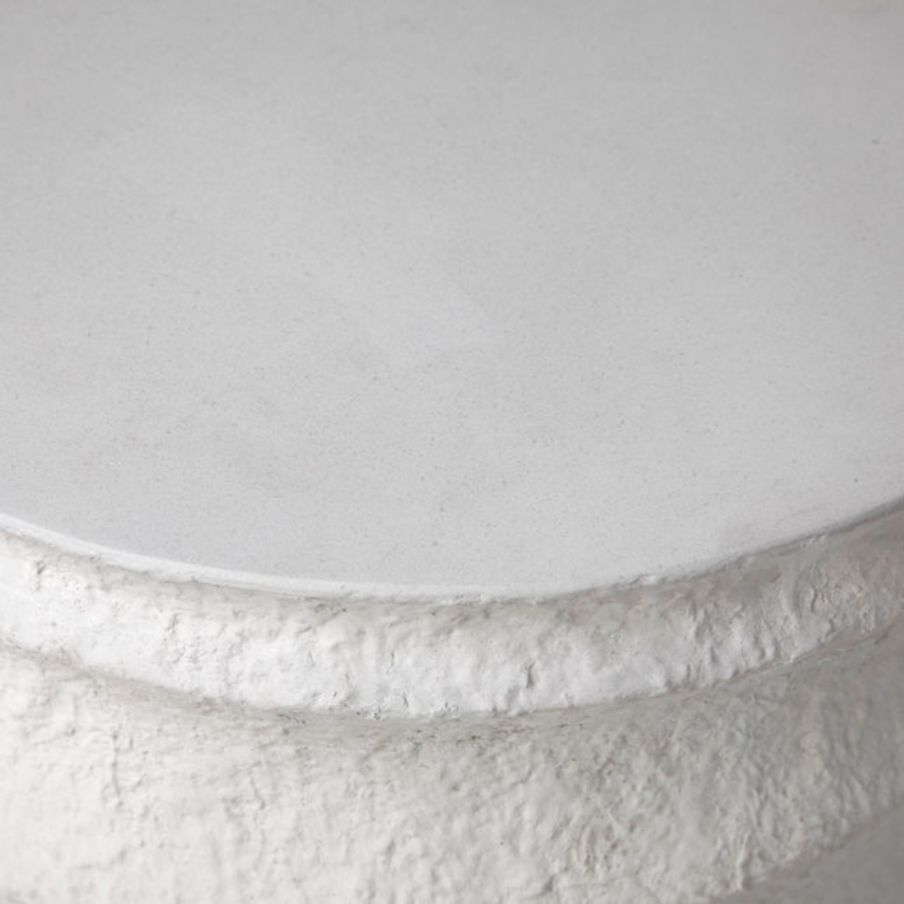 plaster outdoor tables