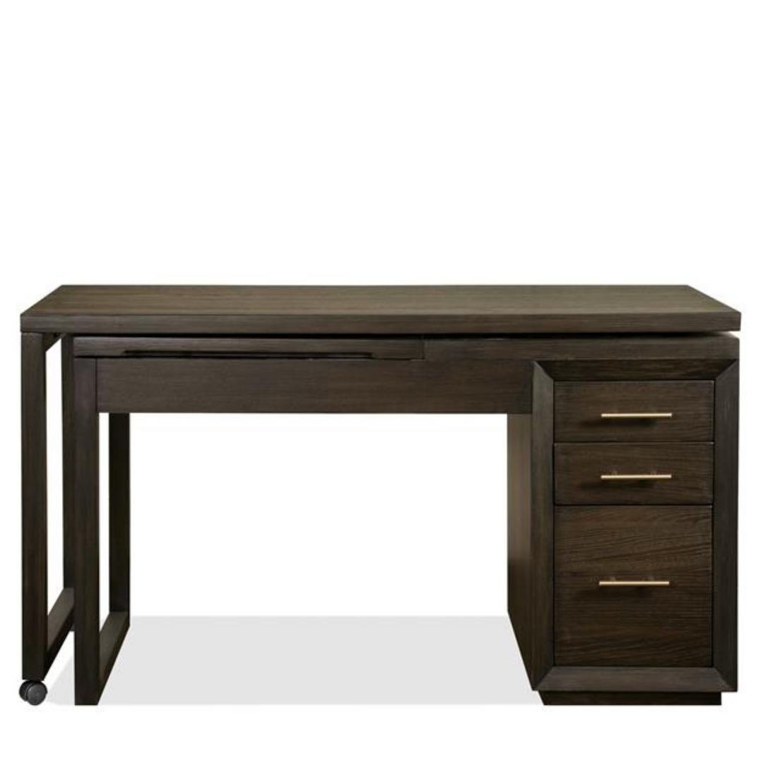 Prelude Swivel Lift Top L-Desk