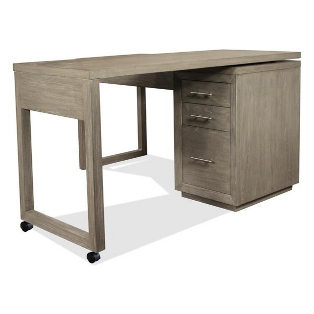 Prelude Swivel Lift Top L-Desk