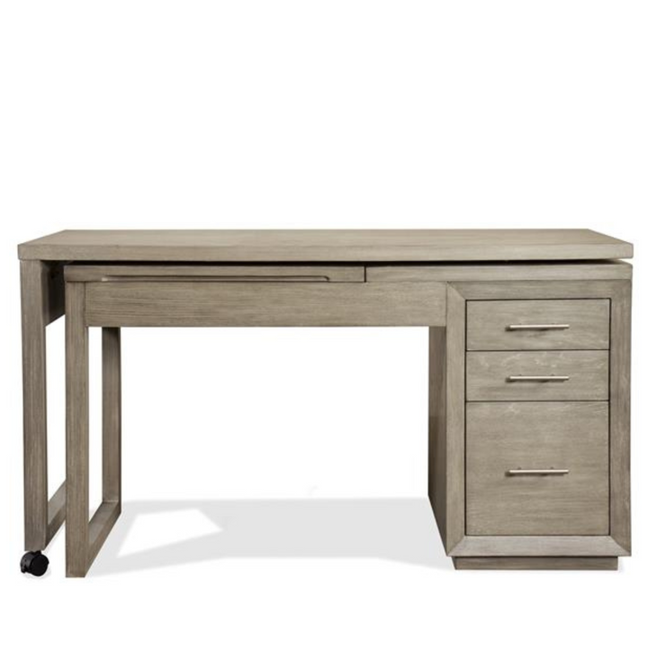 Prelude Swivel Lift Top L-Desk
