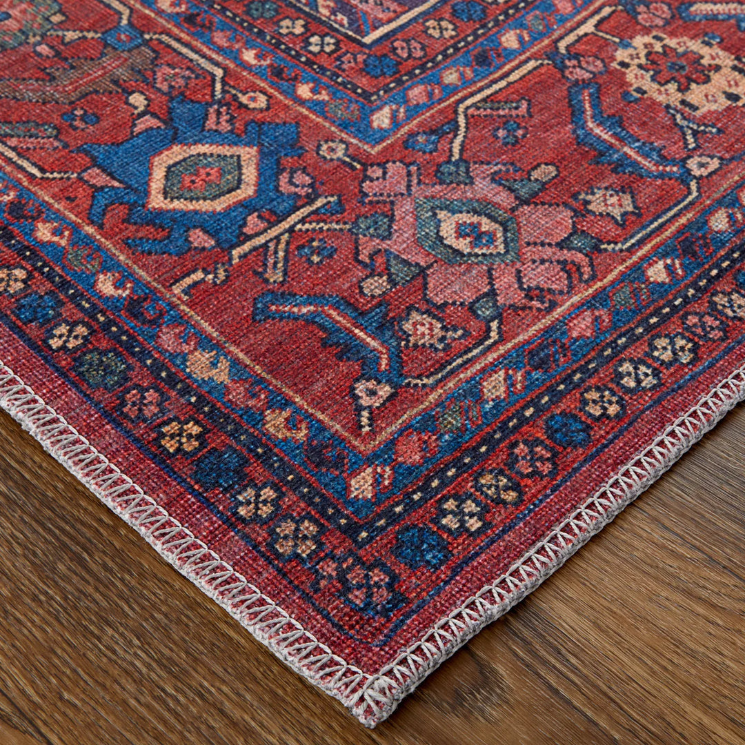 Rawlins Beige/Red Rug