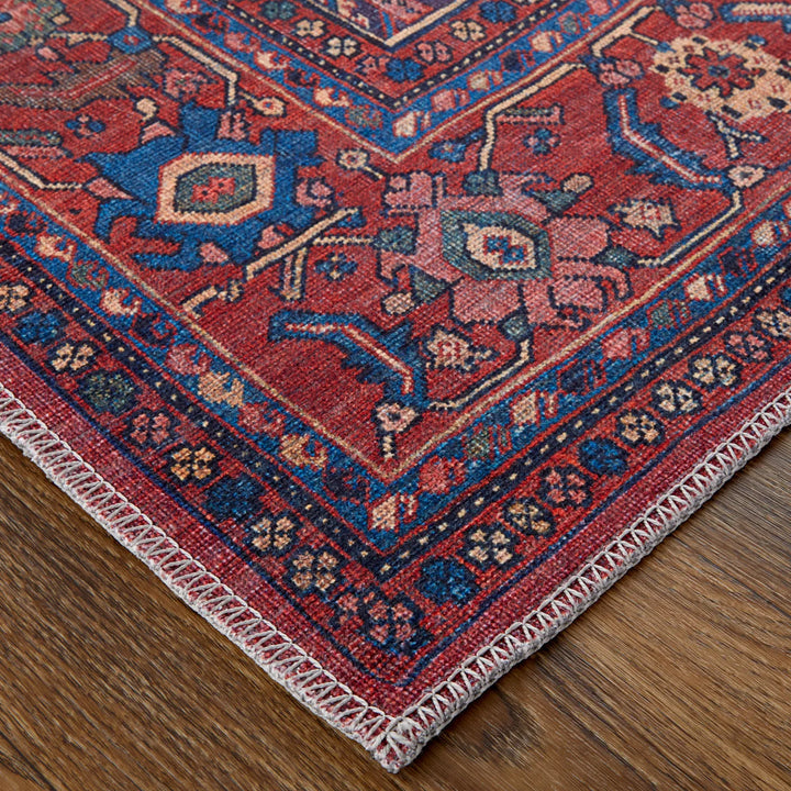 Rawlins Beige/Red Rug