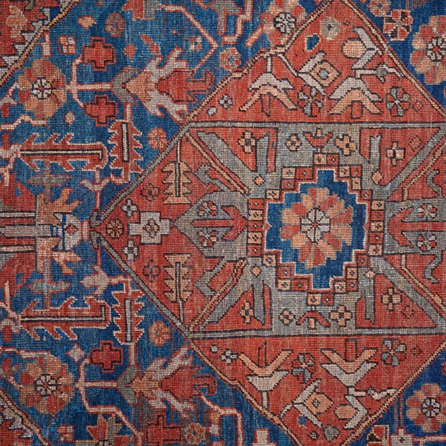 Rawlins Red/Navy Rug