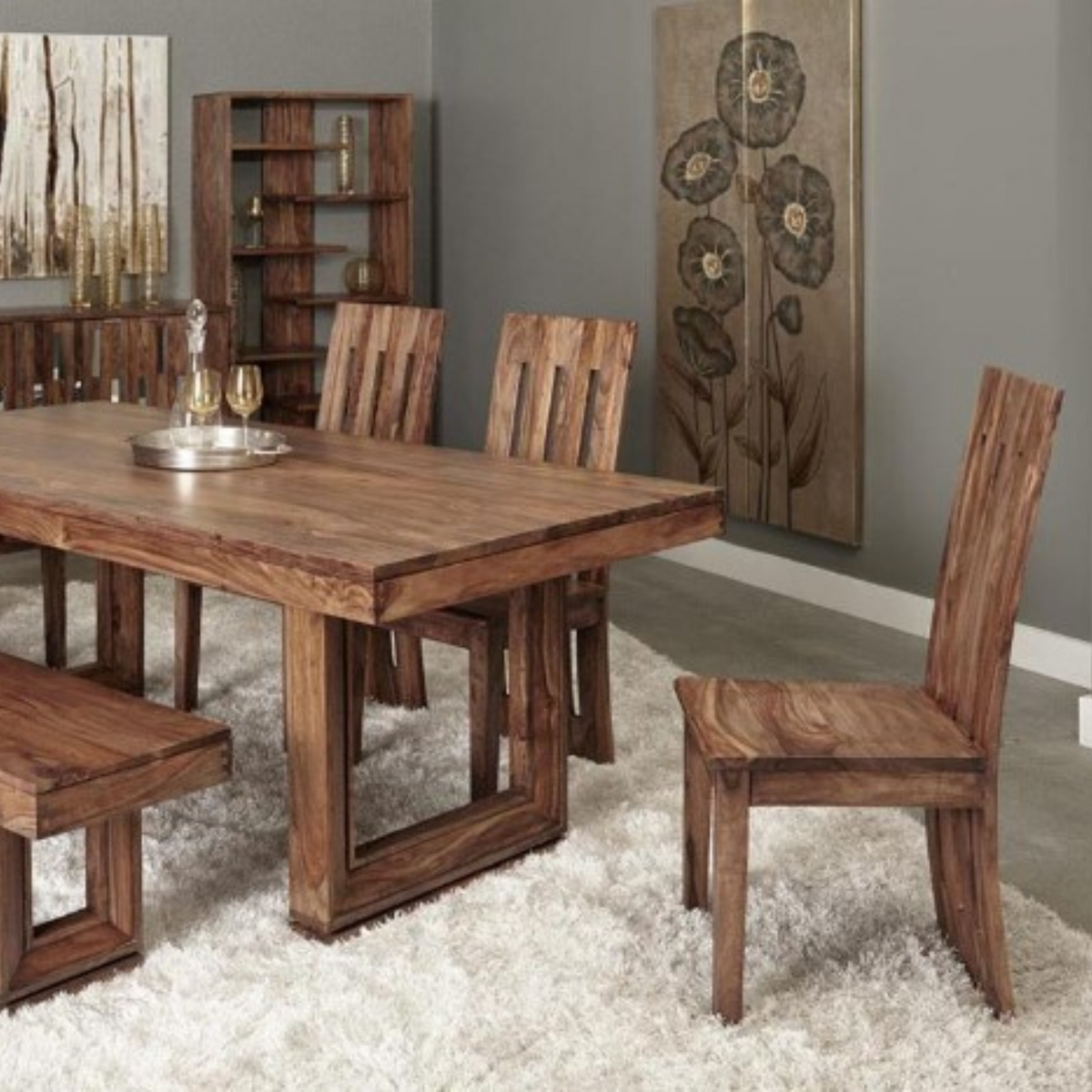 Brownstone Rectangular Dining Table