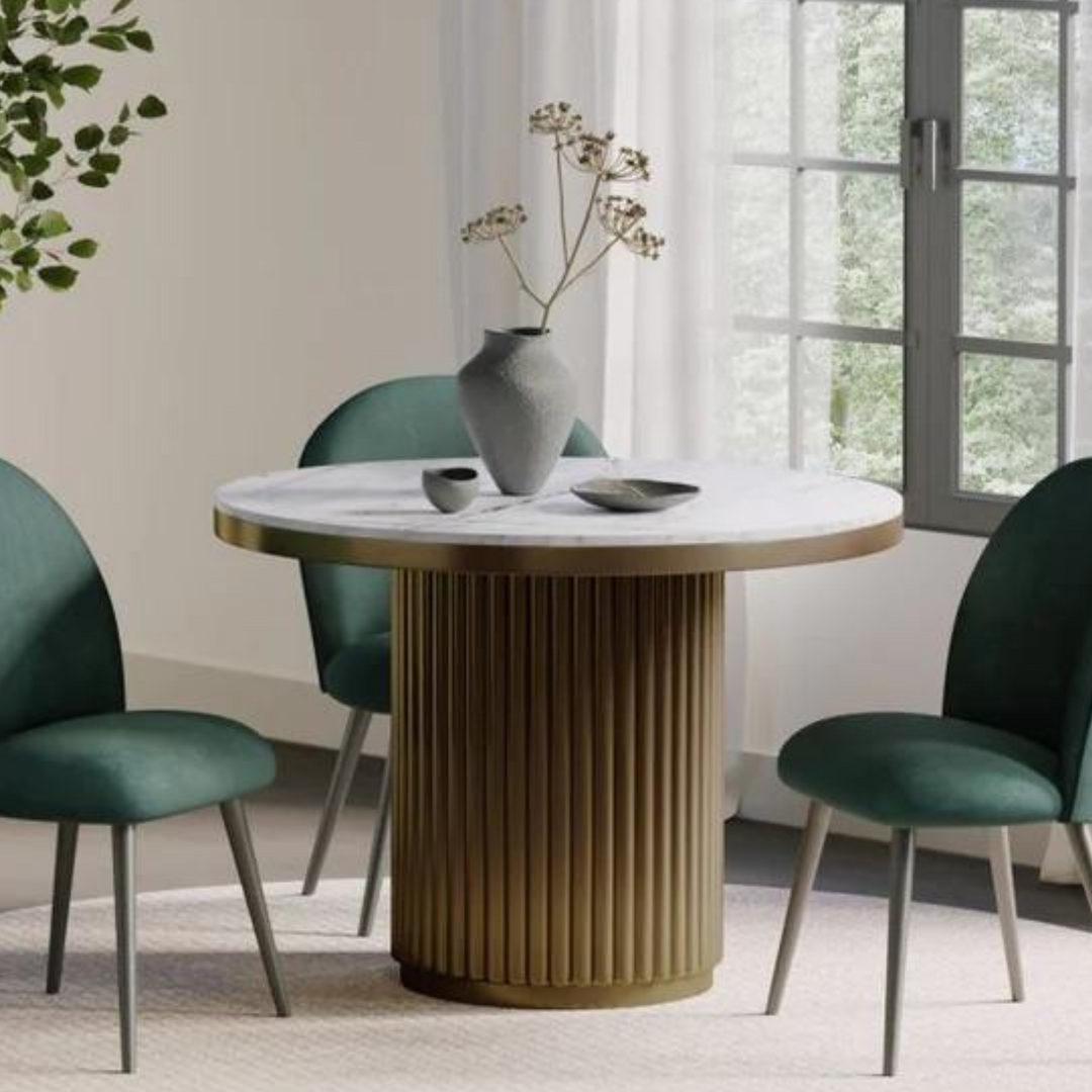Tower Marble Dining Table