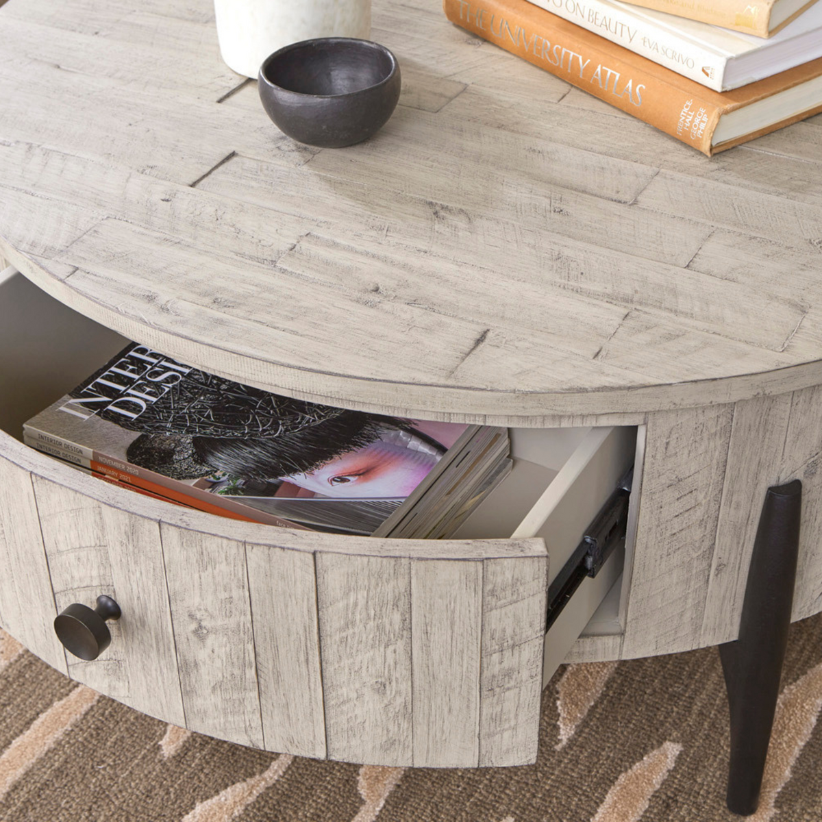 Zane Round Coffee Table