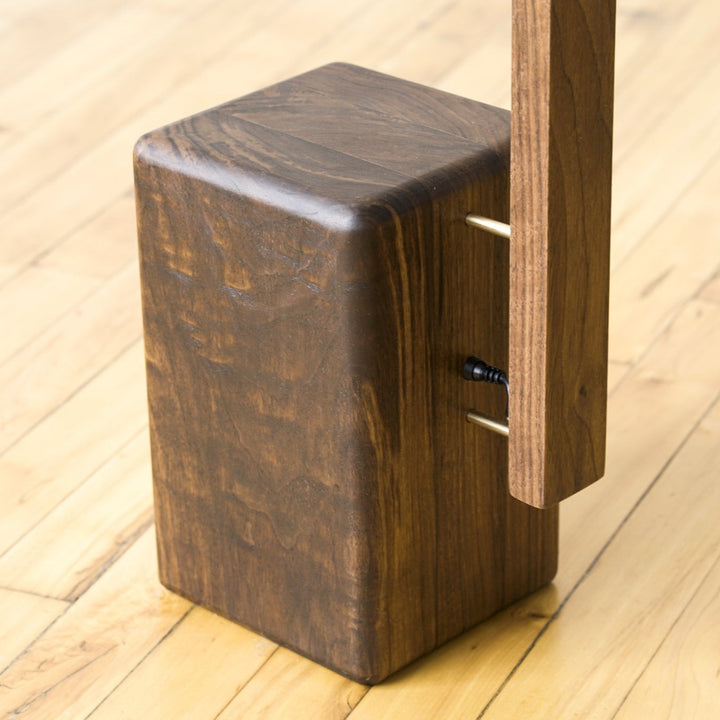 Column Hardwood Floor Lamp