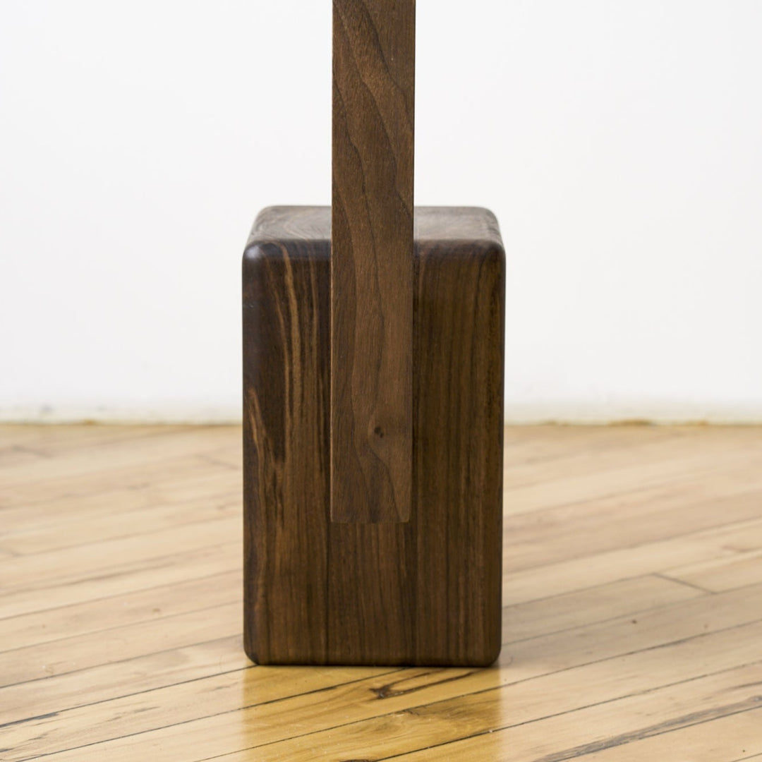 Column Hardwood Floor Lamp