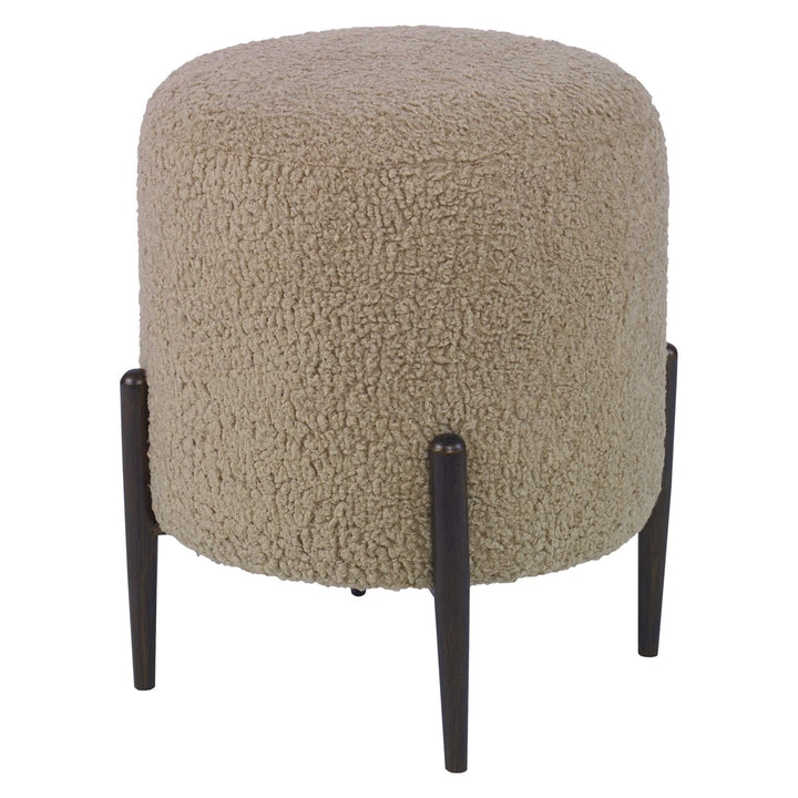 shearling ottoman