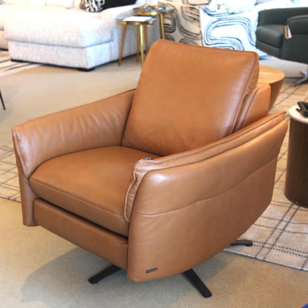 power leather recliner