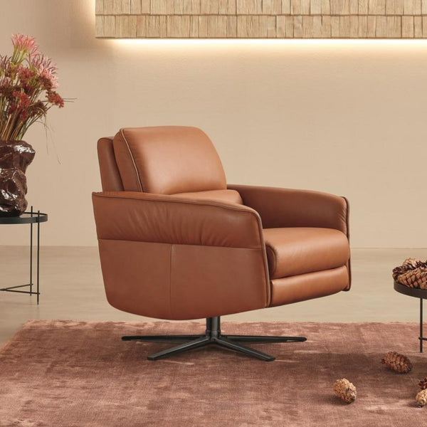 luxury leather recliner