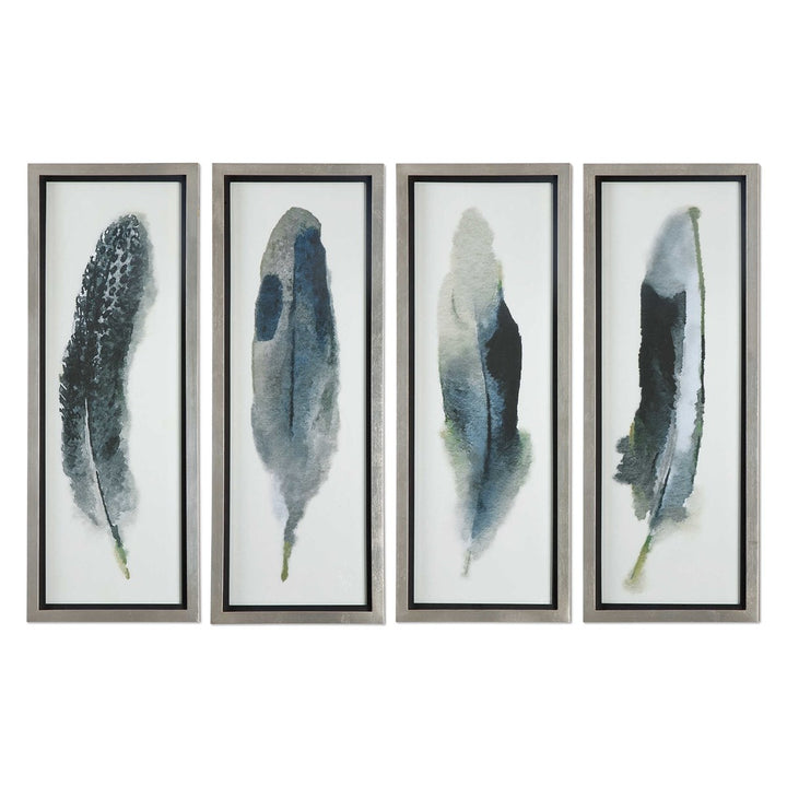 Feathered Beauty Print Set