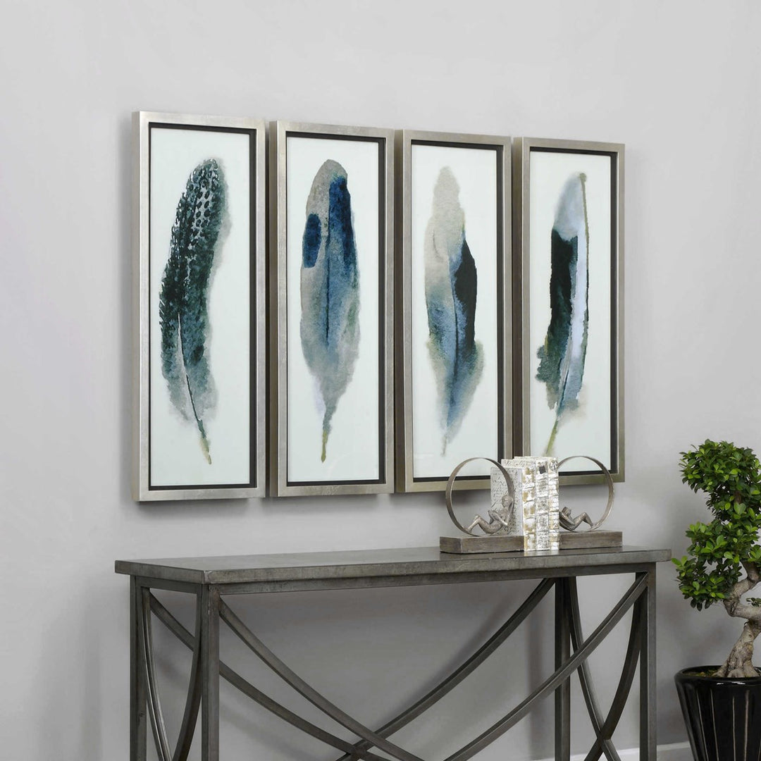Feathered Beauty Print Set