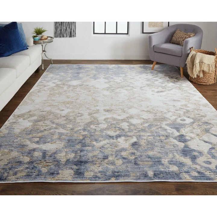 Laina Rug Blue/Beige