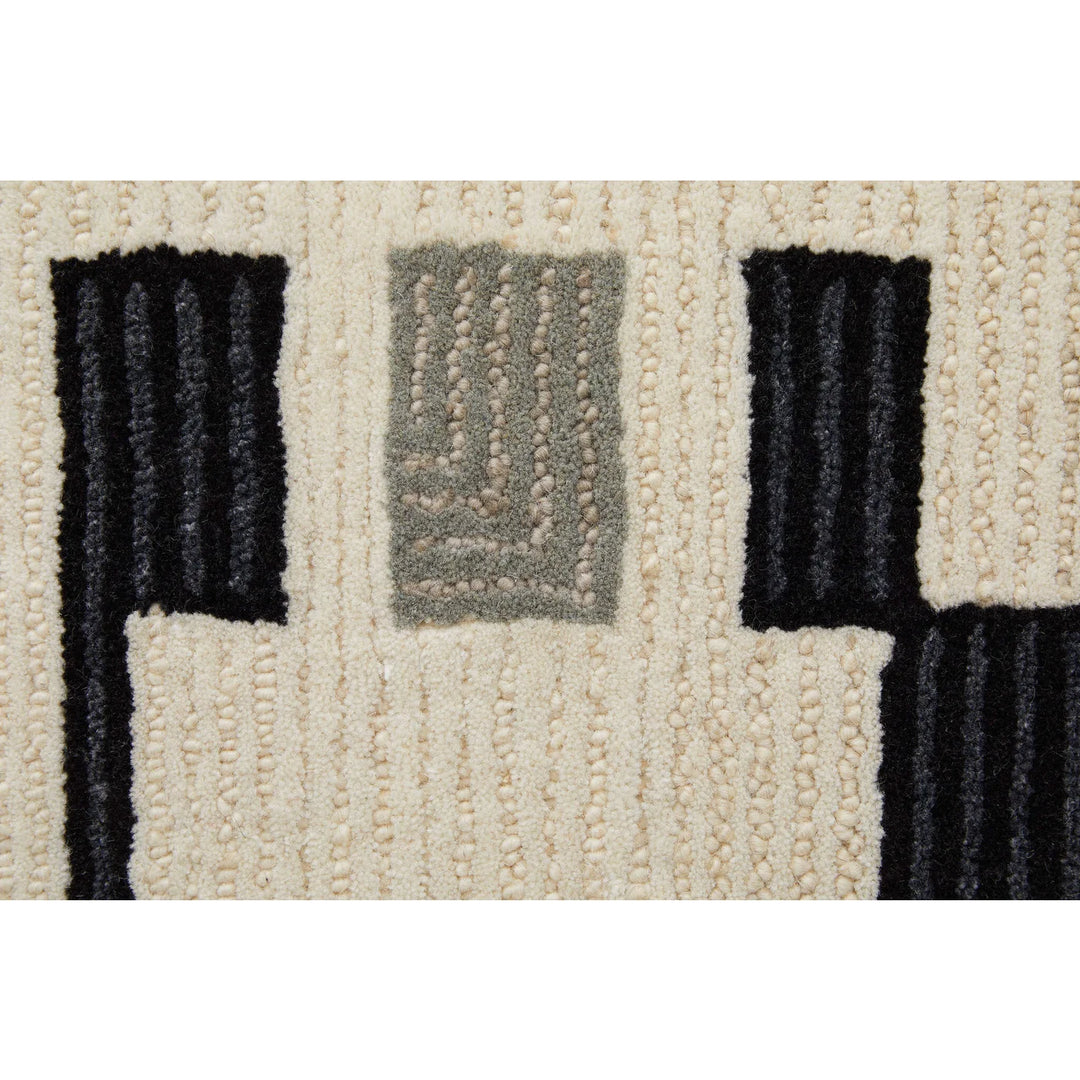 Maguire Rug Ivory/Black