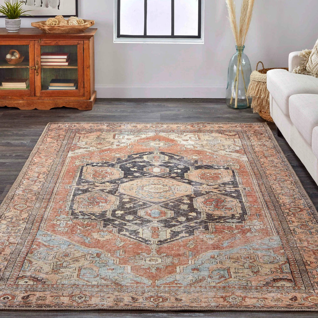 Percy Brown/Rust Rug
