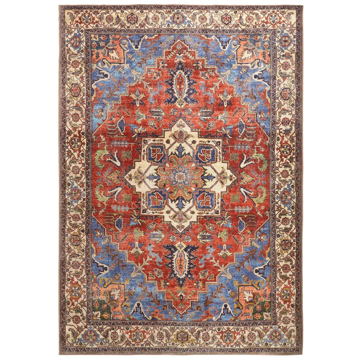 Percy Blue/Rust Rug