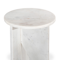Grace Marble Accent Table