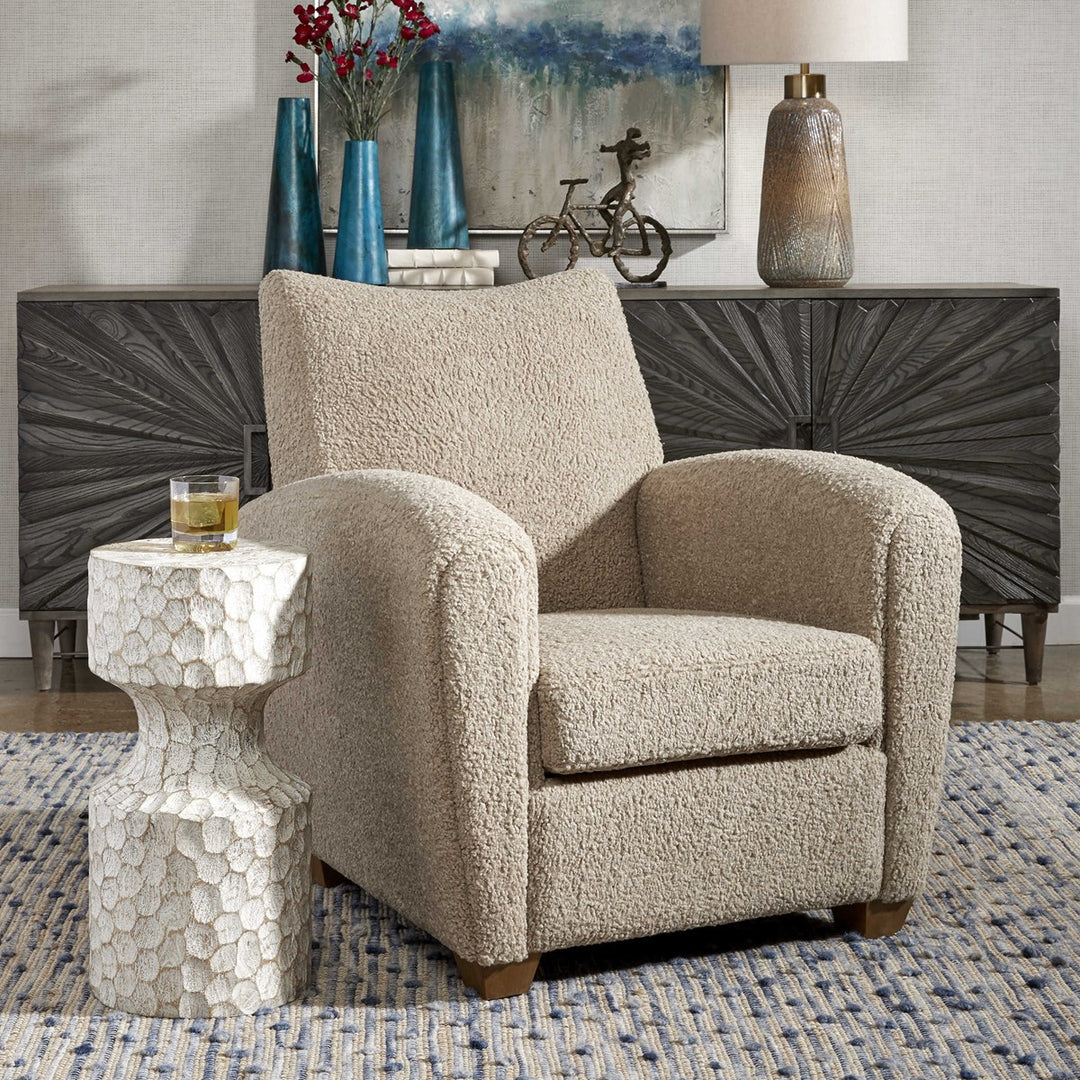 boucle chair