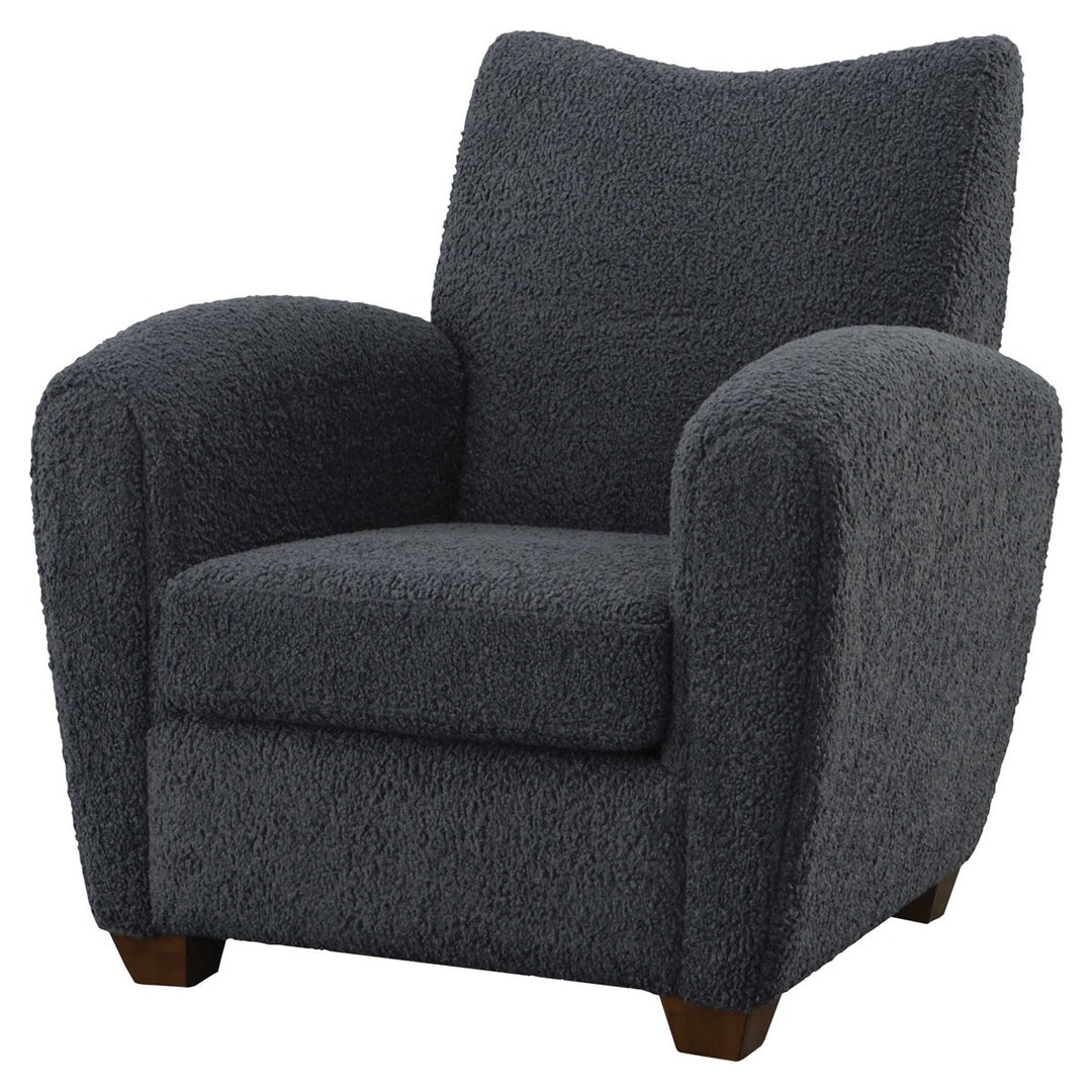 boucle lounge chair