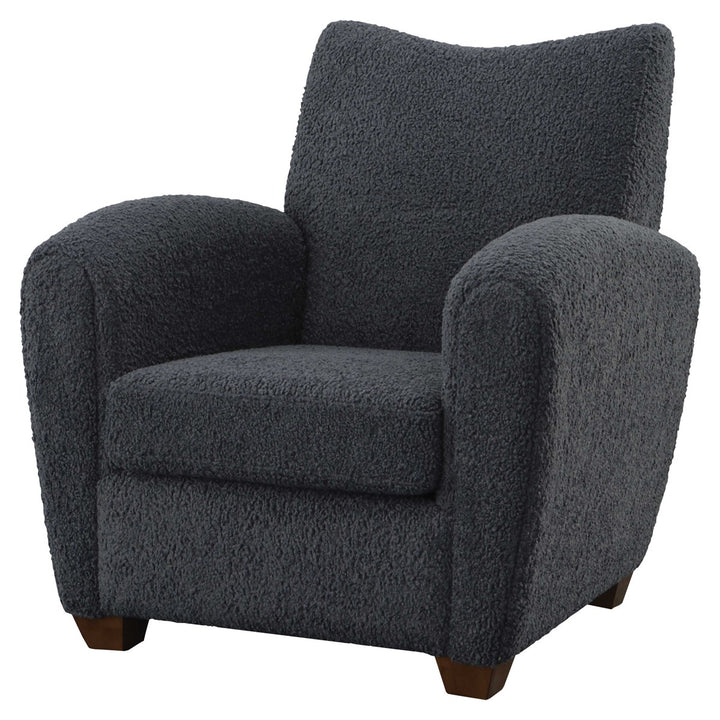 boucle lounge chair