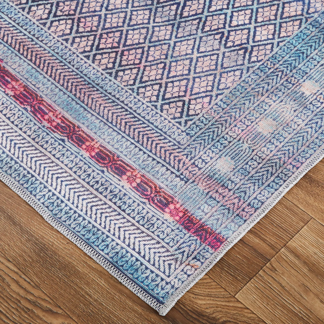 Voss Aqua/Multi Rug