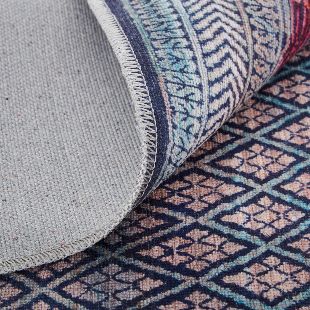 Voss Aqua/Multi Rug