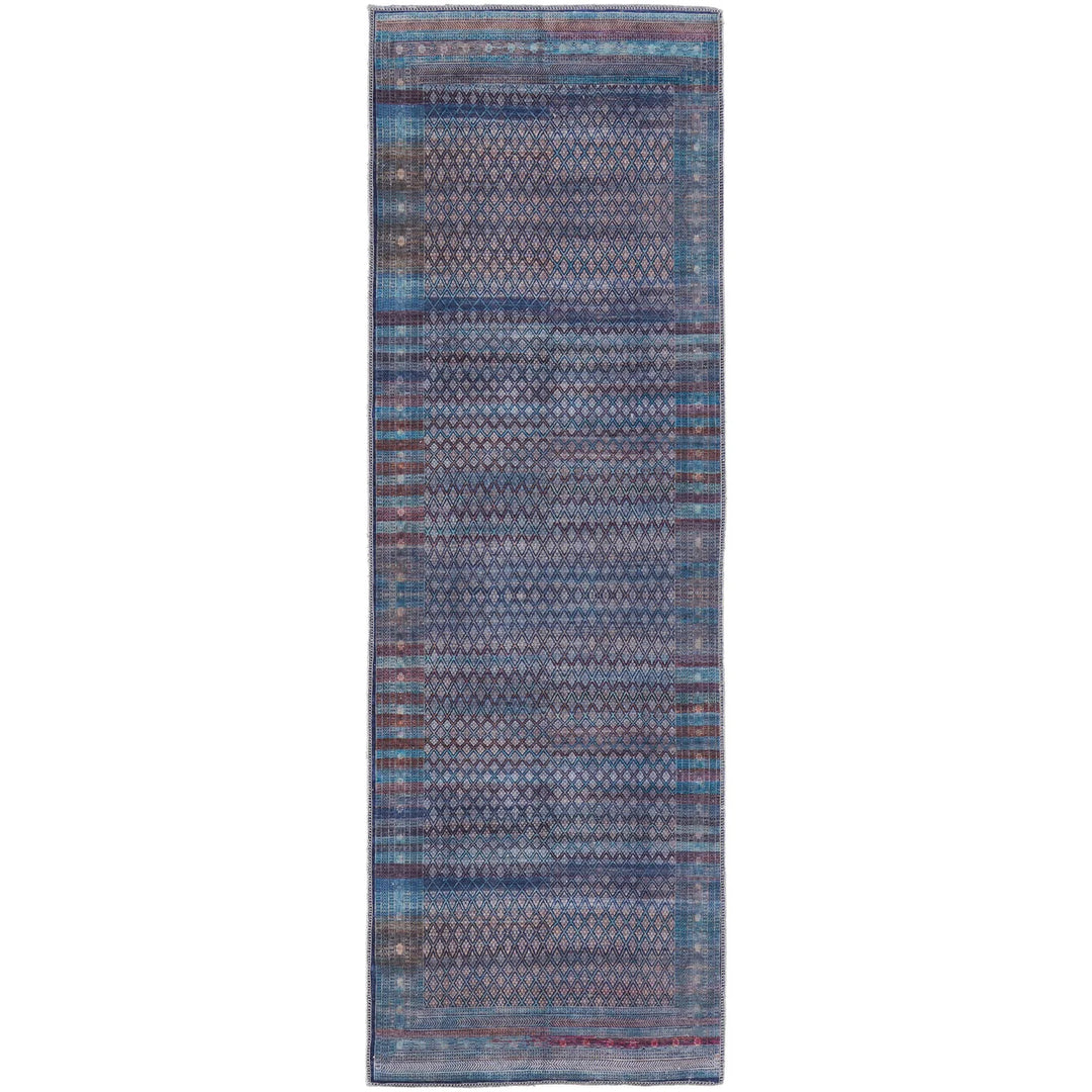 Voss Aqua/Multi Rug